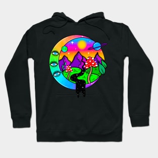 Life on the moon Hoodie